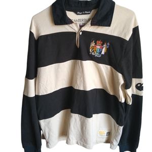 Played In Heaven Men's Long Sleeve Rugby Shirt Size Medium